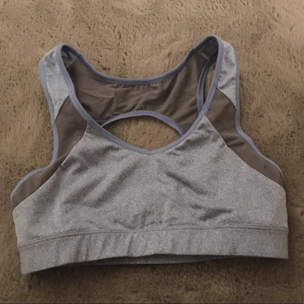 Champion Light Blue Strappy Sports Bra